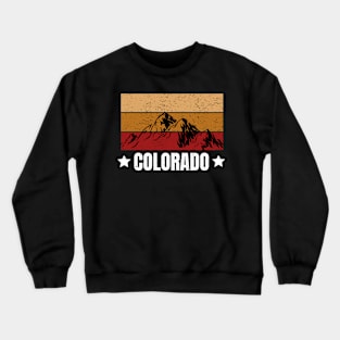 Adventure Hiking Colorado Crewneck Sweatshirt